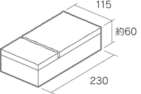 舗装用コンクリートブロック「アッピア」230