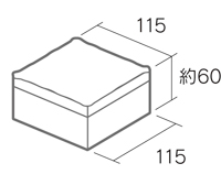 舗装用コンクリートブロック「アッピア」115