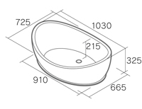 ペットバス形状図