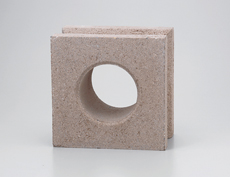 組積用コンクリートブロックオプション「ガラスブロック」セルクル_beige