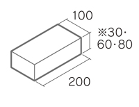 舗装用コンクリートブロック「ノーマルインター」B3-N1／B6-N1／B8-N1