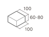 舗装用コンクリートブロック「彩りインター」B6-N2・B8-N2