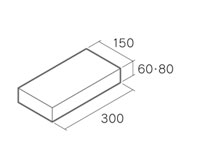 舗装用コンクリートブロック「遮熱透水性インター」3015